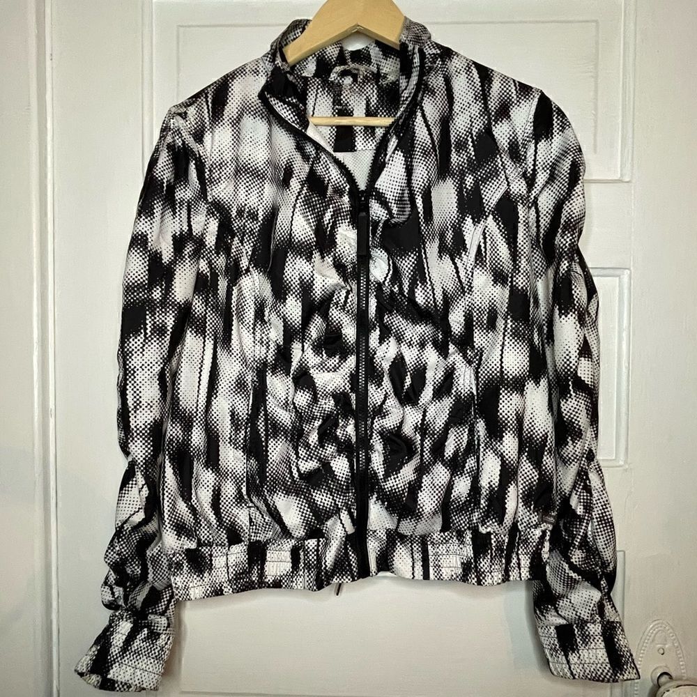 Calvin Klein Performance Jacket w/ Bow & Ruched Back Detail